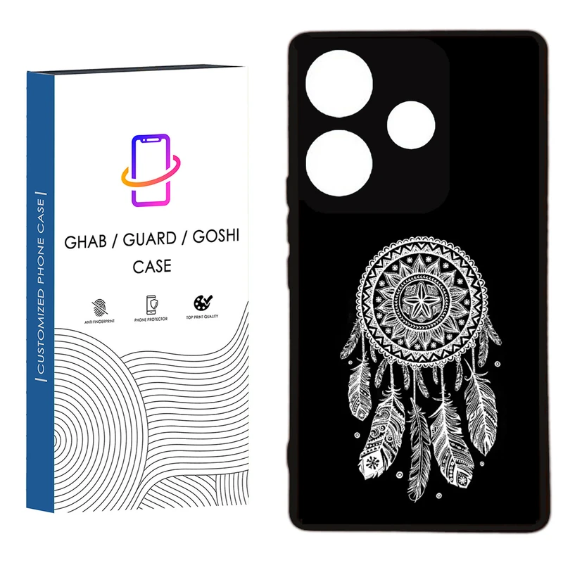 کاور قاب گارد گوشی طرح فانتزی کد 61 - TPU مناسب برای گوشی موبایل  شیائومی  Redmi 13