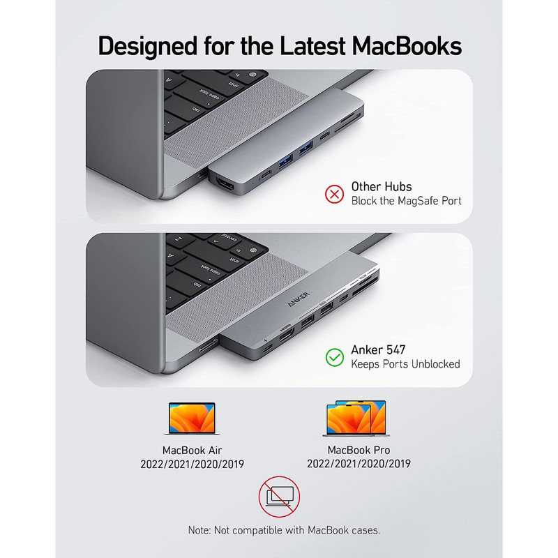 هاب 7 پورت USB-C انکر مدل PowerExpand Plus 7 in 2
