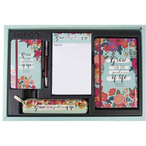 بسته لوازم تحریر پاپکو مدل برنامه ریزی مجموعه 6 عددی