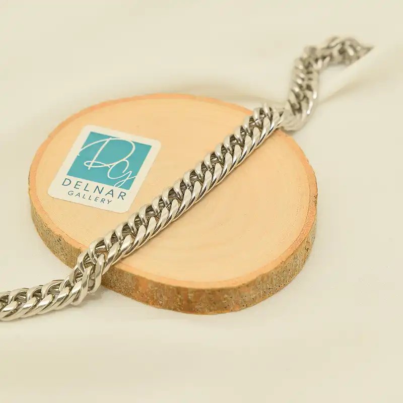 دستبند مردانه دلنار گالری مدل کوبایی