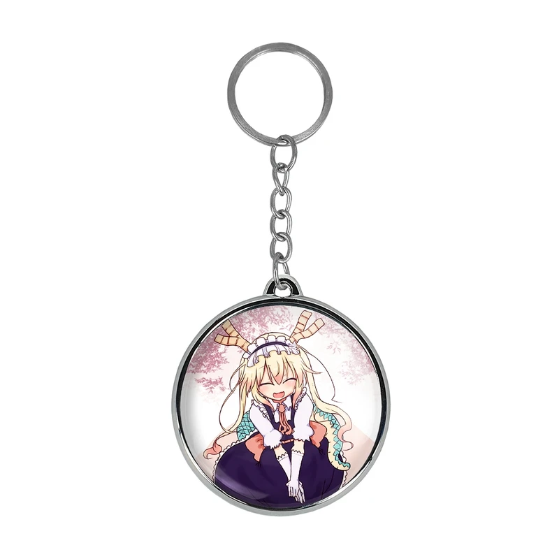 جاکلیدی خندالو طرح توهرو انیمه اژدهای خدمتکار کوبایاشی مدل دوطرفه کد 3634236343