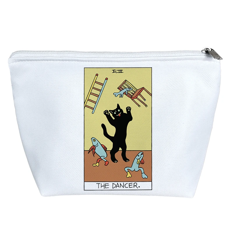 کیف لوازم آرایش دخترانه خندالو مدل گربه رقاص کد 7534