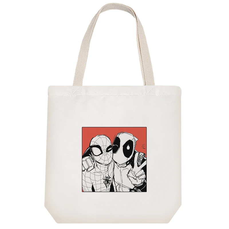 ساک خرید خندالو مدل ددپول و مرد عنکبوتی کد 5700