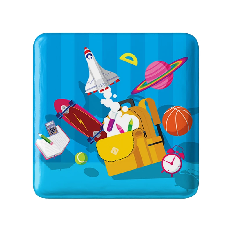 پیکسل خندالو طرح بازگشت به مدرسه مدل مربعی کد 30047