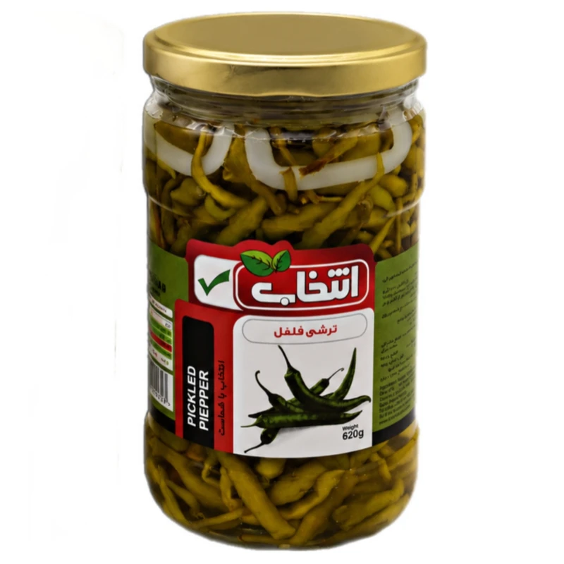 ترشی فلفل انتخاب - 620 گرم