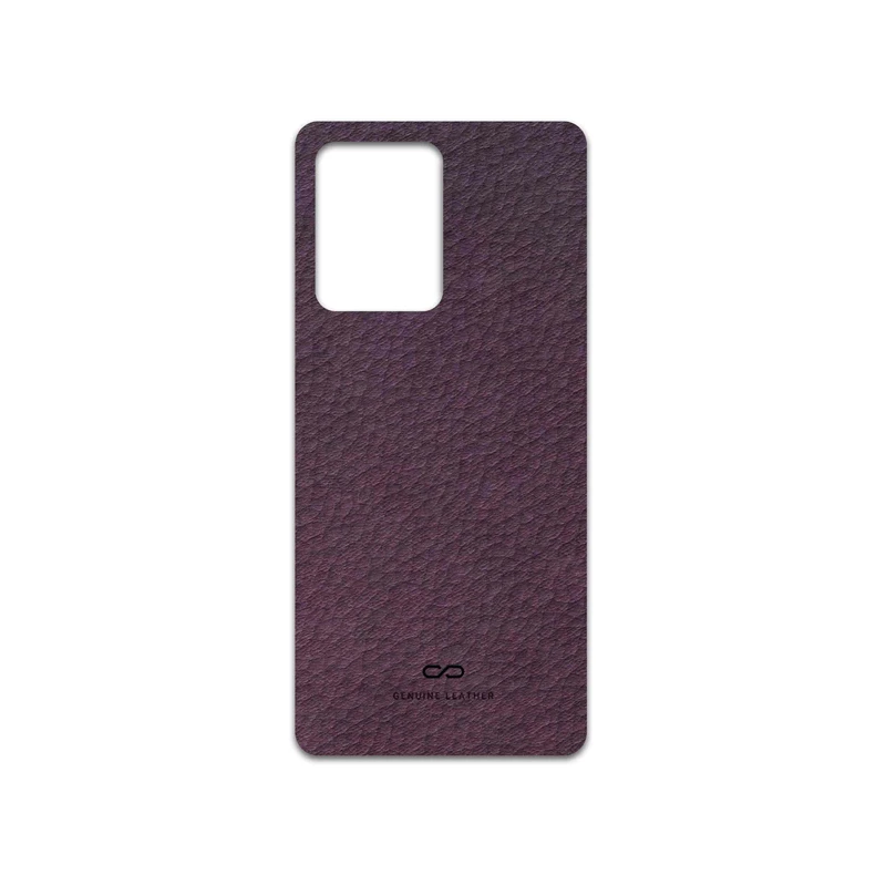 برچسب پوششی ماهوت مدل Purple-Leather مناسب برای گوشی موبایل شیائومی Poco X5 Pro