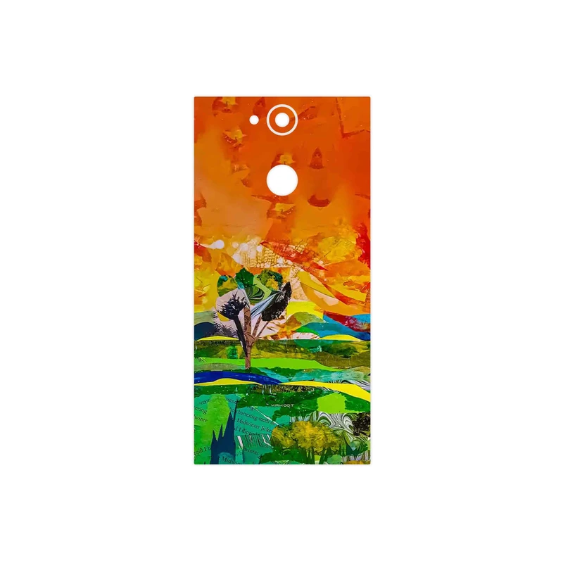 برچسب پوششی ماهوت مدل Collage of Painting مناسب برای گوشی موبایل سونی Xperia XA2