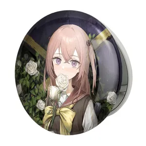 آینه جیبی خندالو طرح ساجونا انیمه مای درس آپ دارلینگ مدل تاشو کد 23882 