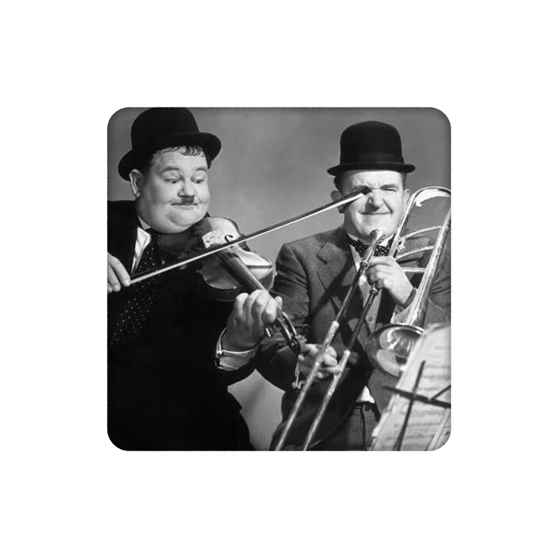 زیرلیوانی طرح لورل و هاردی کد 5184125