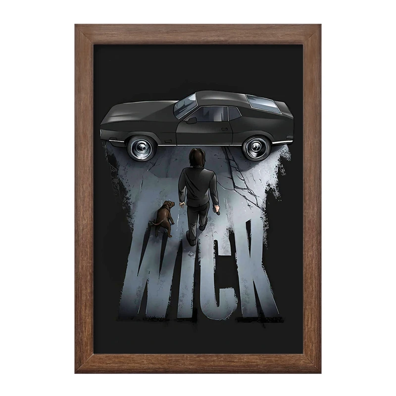 تابلو خندالو طرح جان ویک John Wick کد 28570