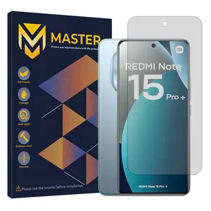 Master Hydrogel model transparent screen protector suitable for Xiaomi Redmi Note 15 Pro Plus mobile phone