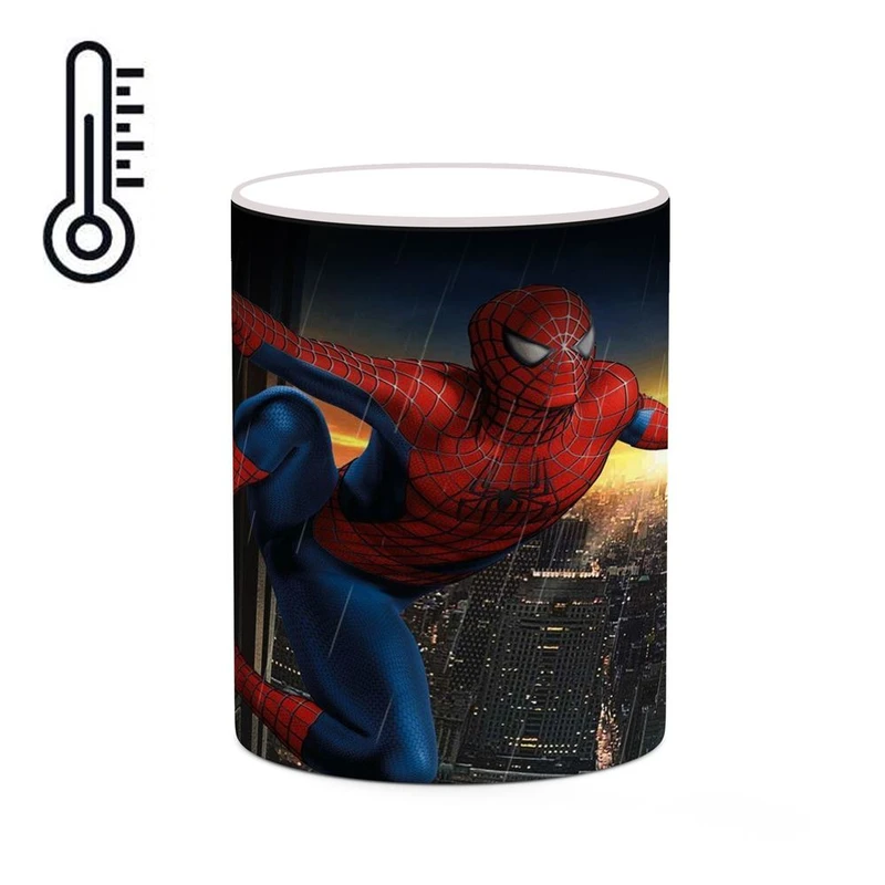 ماگ حرارتی کاکتی مدل مرد عنکبوتی Spider-Man کد mgh39924