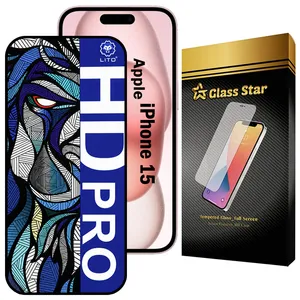 Glass Star LITOHDG Screen Protector For Apple iPhone 15