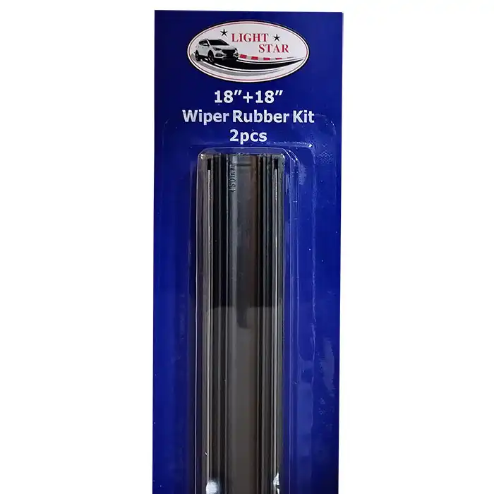 لاستیک تیغه برف پاک کن لایت استار مدل 18x18 مناسب برای پراید بسته 2 عددی