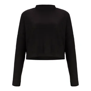 بلوز آستین بلند زنانه سرژه مدل 203319 رنگ مشکی