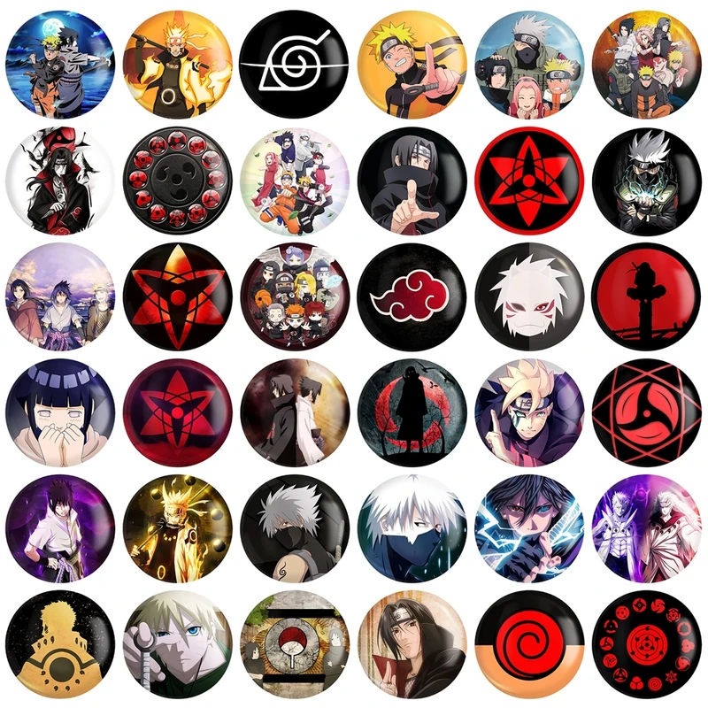 پیکسل خندالو طرح انیمه ناروتو Naruto کد 75 مدل بزرگ مجموعه 36 عددی