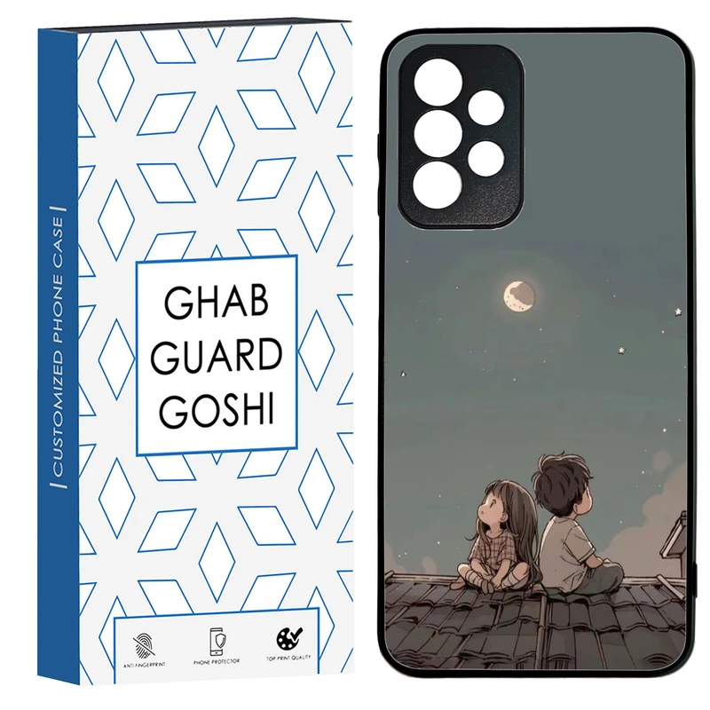 کاور قاب گارد گوشی طرح پسر و دختر کد TPU-183 مناسب برای گوشی موبایل سامسونگ Galaxy A23