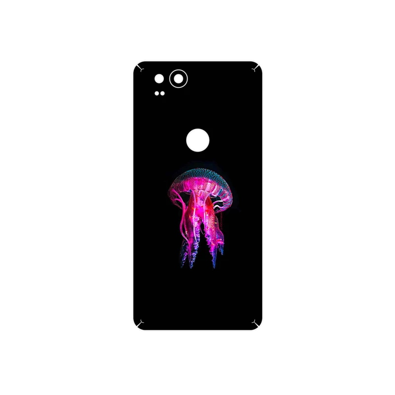 برچسب پوششی ماهوت مدل jellyfish مناسب برای گوشی موبایل گوگل Pixel 2