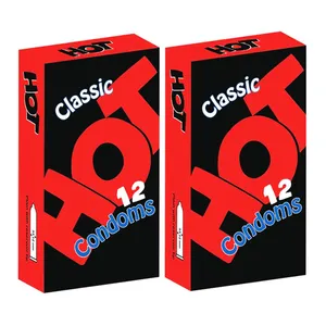 کاندوم هات مدل Classic مجموعه 2 عددی