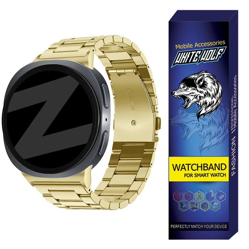 بند وایت ولف مدل W8-3Bea مناسب برای ساعت هوشمند سامسونگ Galaxy Watch 8 40mm / 44mm / Watch 8 Classic 46mm