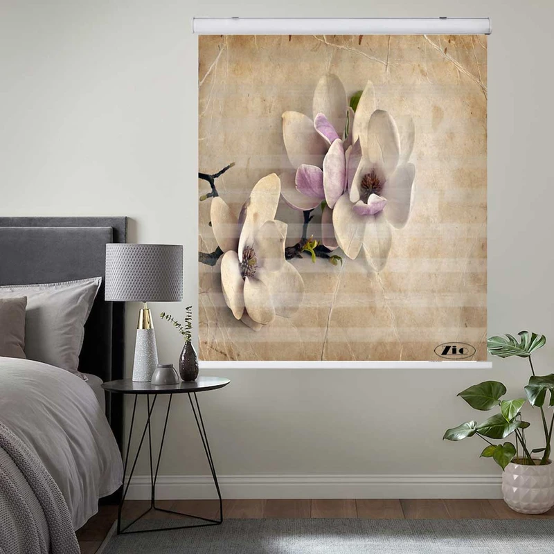 پرده زبرا زیو 3D1229 سایز 150x150 سانتی متر