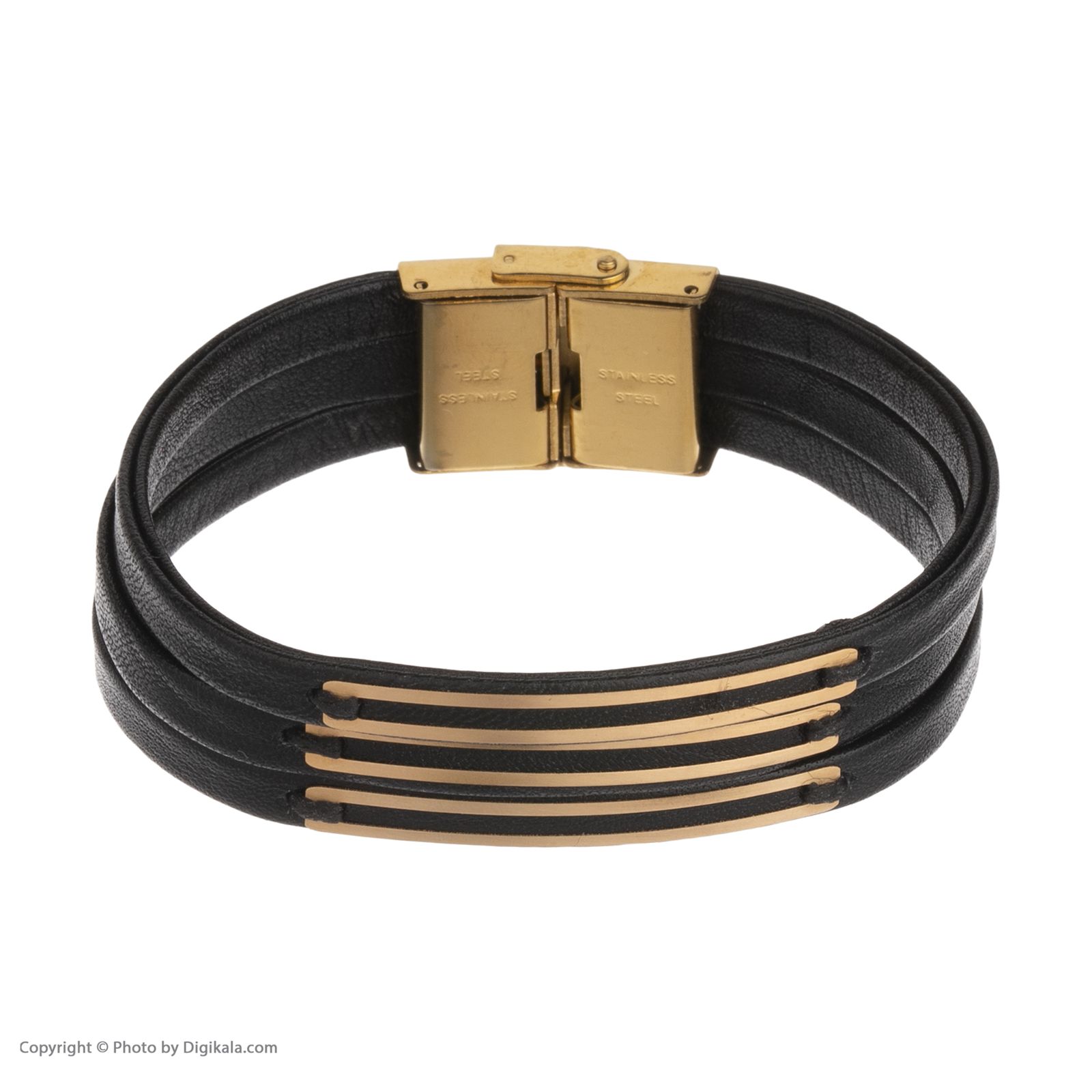 دستبند طلا 18 عیار مردانه مایا ماهک مدل MB0980 -  - 2