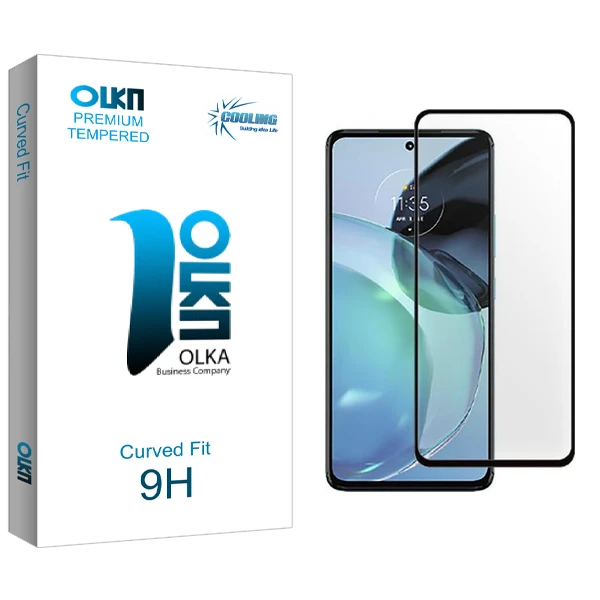 محافظ صفحه نمایش شیشه ای کولینگ مدل Olka مناسب برای گوشی موبایل موتورولا Moto G72
