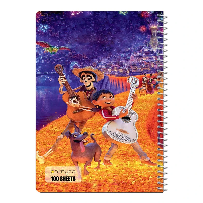دفتر مشق 100 برگ سیمی کارنیکا طرح کوکو Coco کد 82150