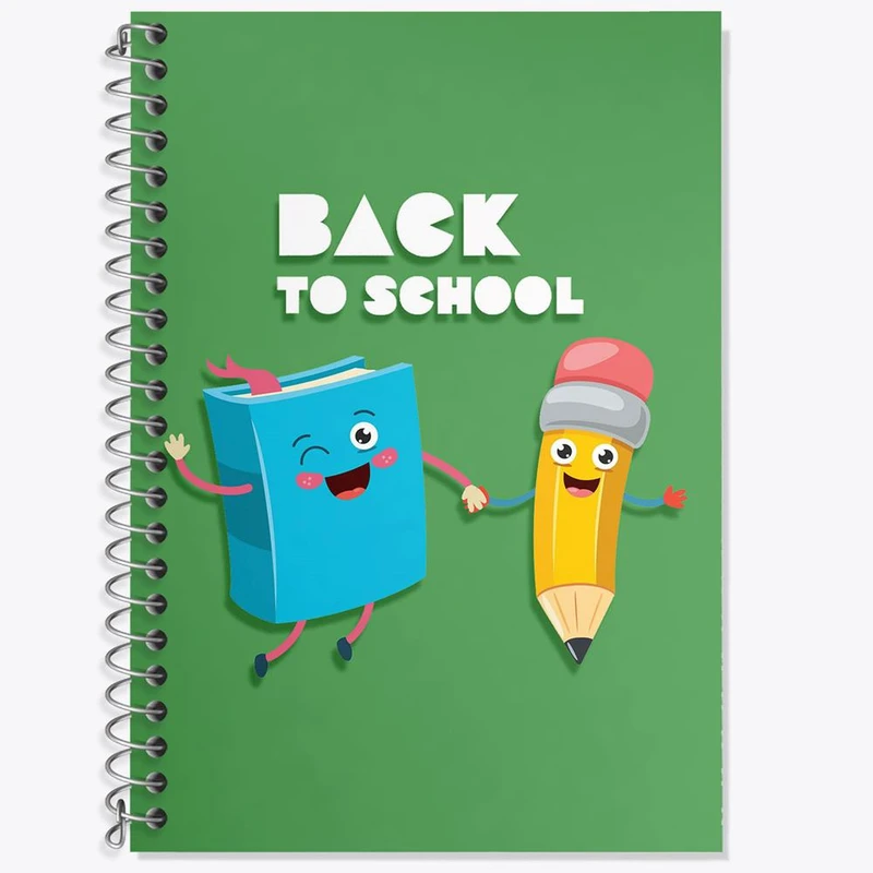 دفتر لغت 50 برگ خندالو مدل بازگشت به مدرسه کد 30030