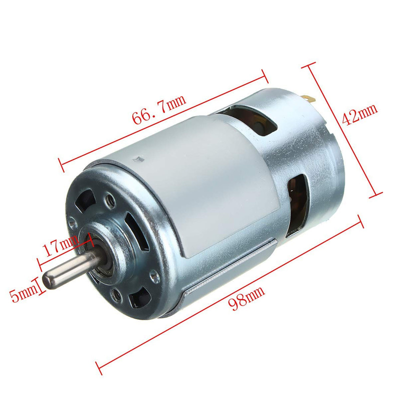 موتور آرمیچر گجت مدل 24 ولت RS775 5000 RPM کد2810527021 موتور آرمیچر گجت مدل 24 ولت RS775 5000 RPM کد2810527021