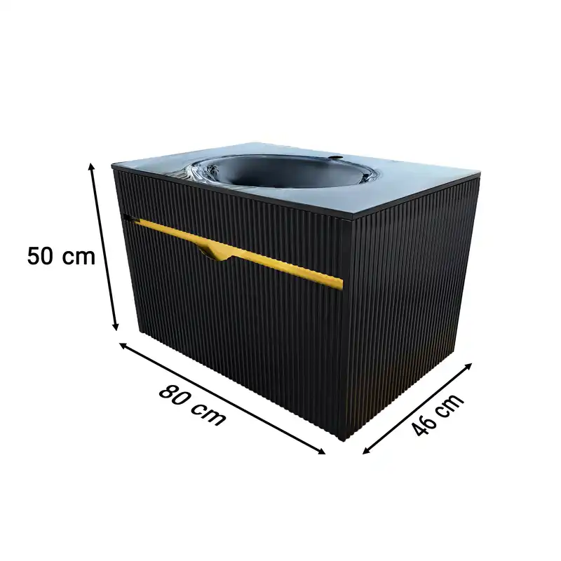 ست کابینت و روشویی سیتکا مدل GL006/70