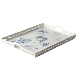 سینی دسته دار مادام کوکو مدل Savais سایز 52*39 سانتی متر