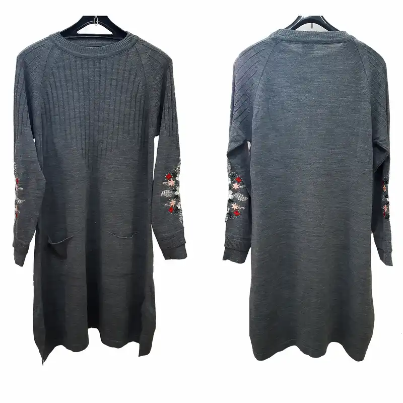 پیراهن بافت زنانه کالیکوزو مدل HF-2106G