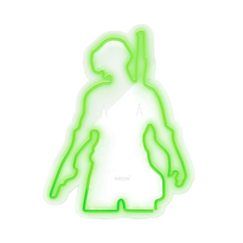 چراغ دیواری نئون دیزاین طرح Pubg-GL_GR