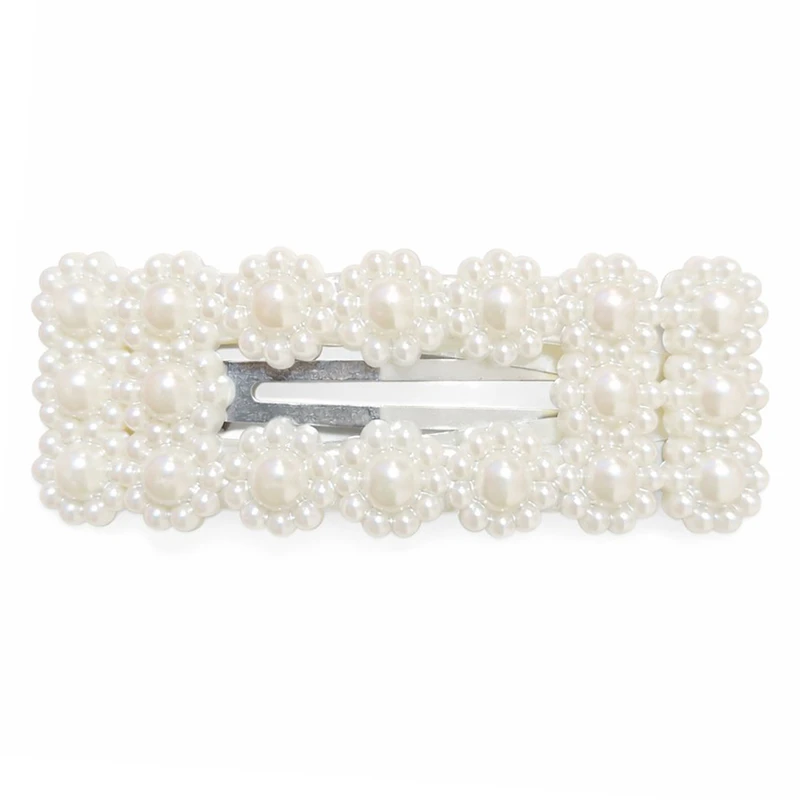 گیره مو زنانه طرح مروارید کد KNP-017