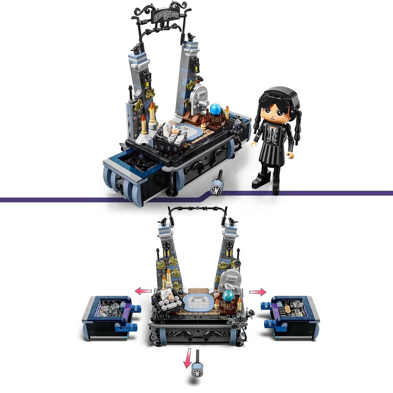 لگو 702 تکه سری ونزدی مدل Wednesday Addams Figure کد 76780