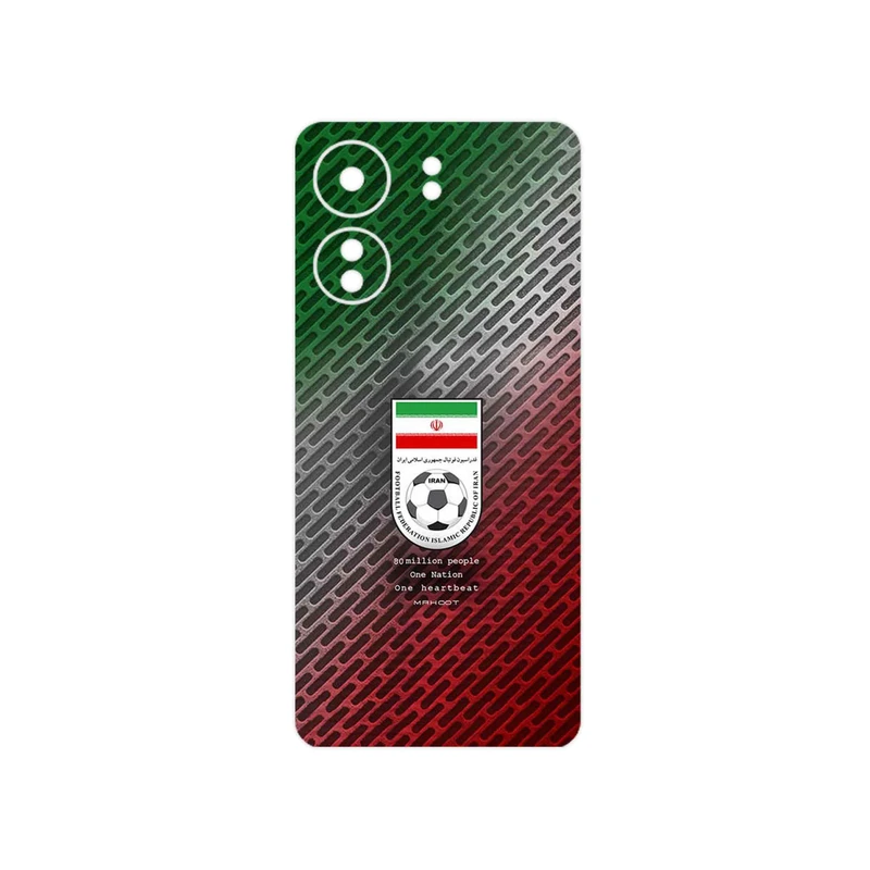 برچسب پوششی ماهوت مدل Iran_National_Football_Team مناسب برای گوشی موبایل شیائومی Redmi 13C