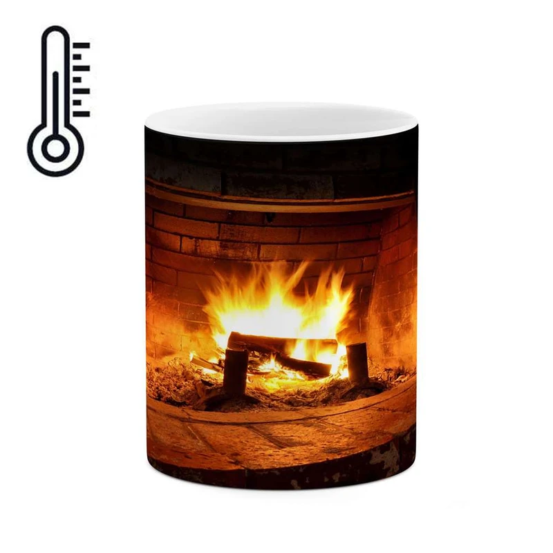 ماگ حرارتی کاکتی مدل شومینه کد mgh17943