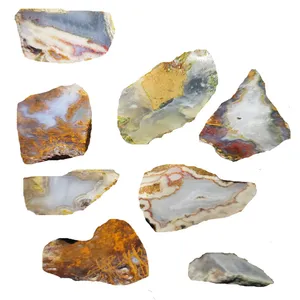 سنگ راف عقیق مدل G69 مجموعه 8 عددی