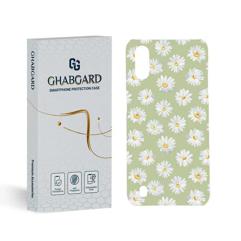 کاور قاب گارد مدل گل مناسب برای گوشی موبایل سامسونگ Galaxy M01 