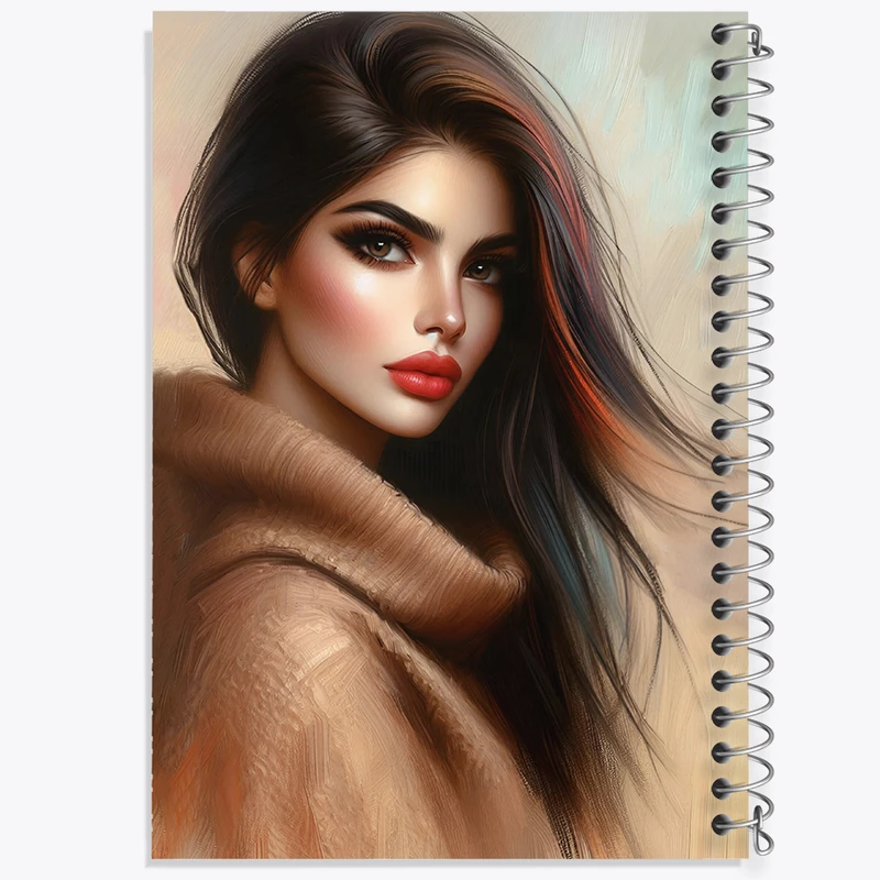 دفتر نقاشی 50 برگ خندالو طرح دخترانه کد F5516