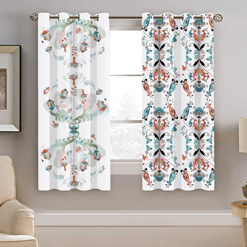 پرده نیروانا طرح سنتی  مدل هازان کد 4233    سایز 140×200 سانتی متر