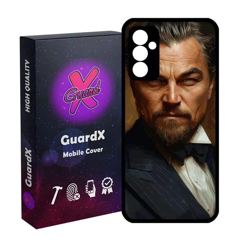 کاور گارد ایکس طرح دیکاپریو مدل Glass10757 مناسب برای گوشی موبایل سامسونگ Galaxy A14 / A14 5G