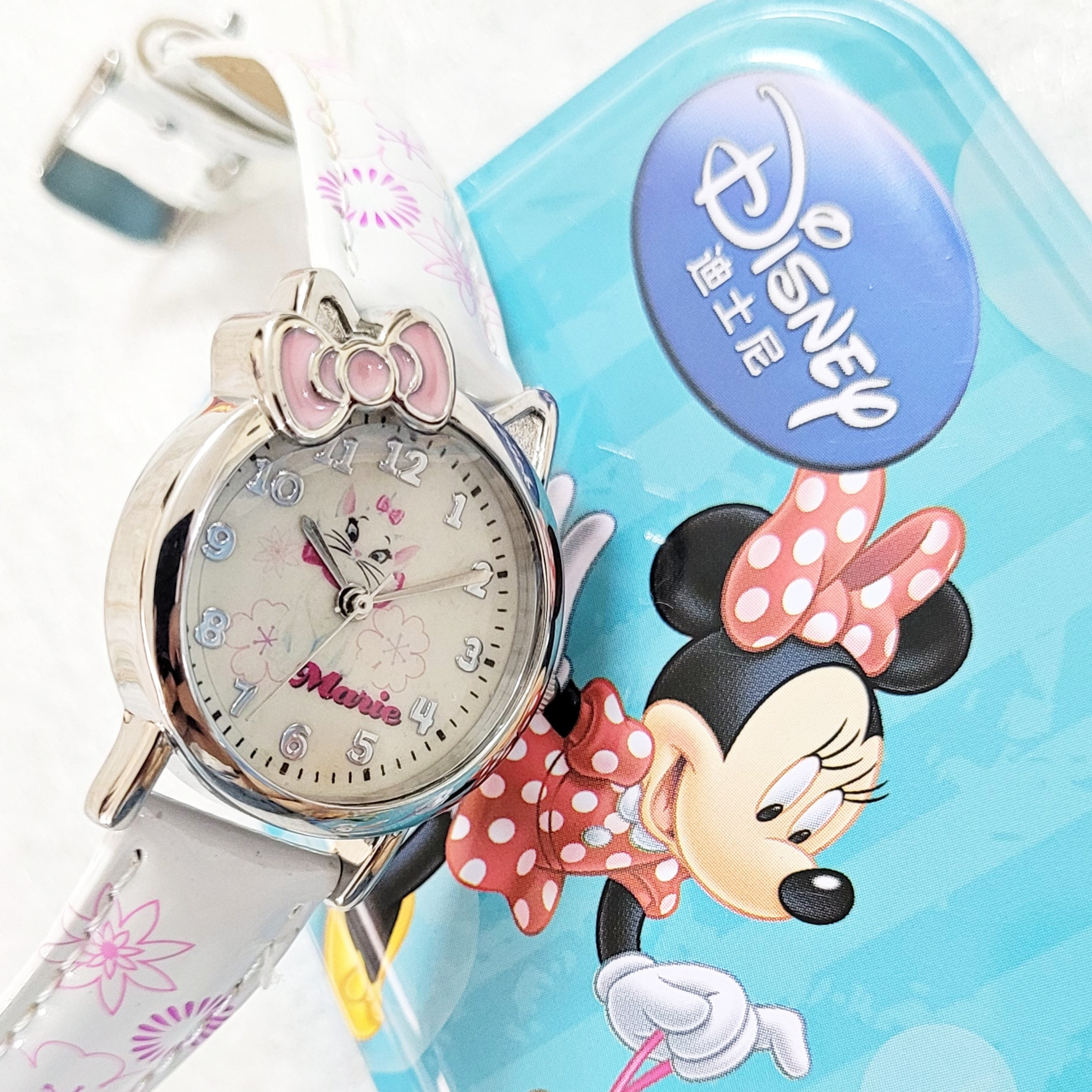 ساعت مچی عقربه ای دخترانه مدل میکی موس