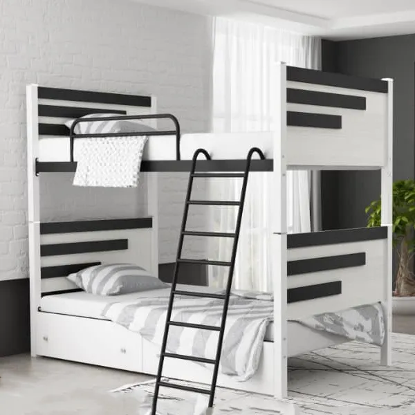 تخت خواب کد 277 مدل سه خط سایز 90x200 سانتی متر