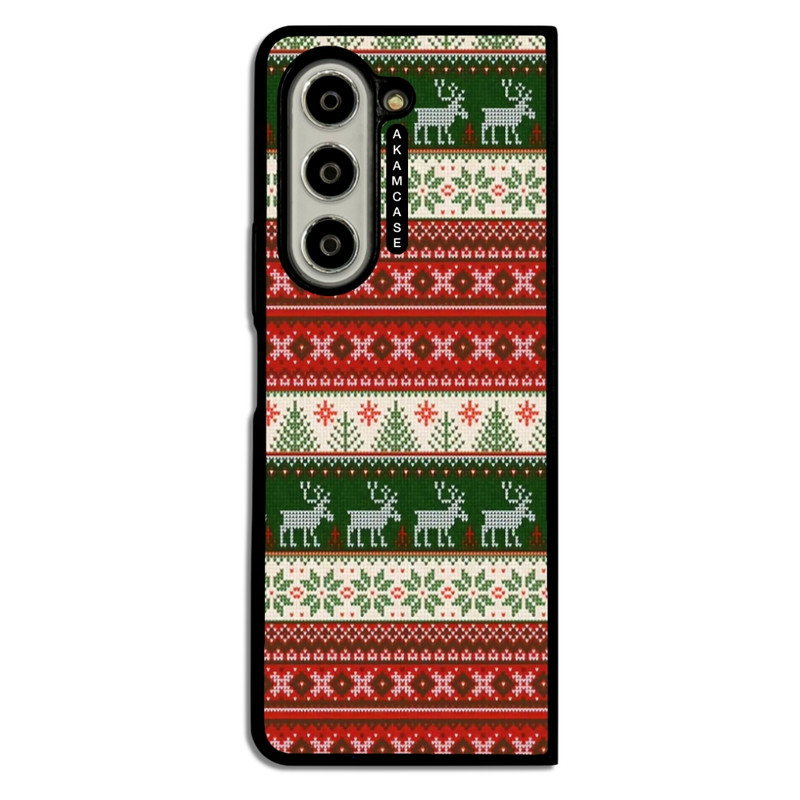 کاور آکام مدل AMCWSGZFOLD5-CHRISTMAS22 مناسب برای گوشی موبایل سامسونگ Galaxy Z Fold 5