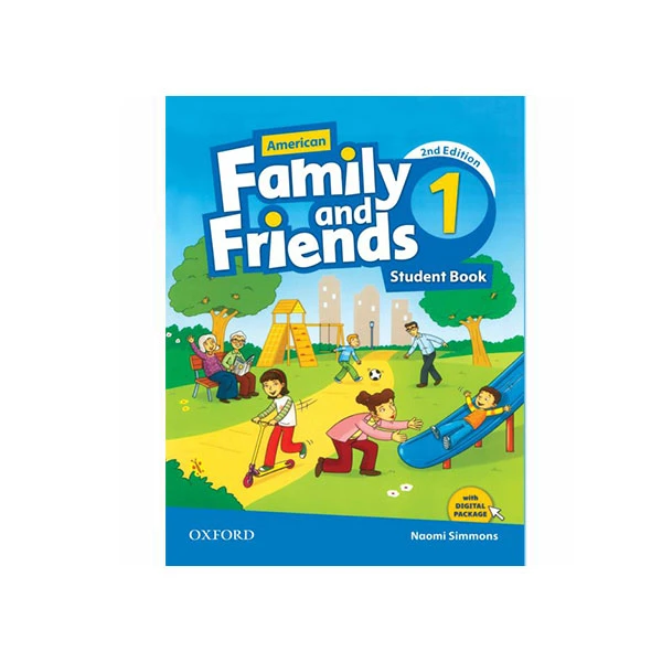کتاب American Family and Friends 1 Second Edition اثر Naomi Simmons انتشارات واژه اندیش