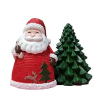 مجسمه مدل  بابانوئل و درخت کریسمس