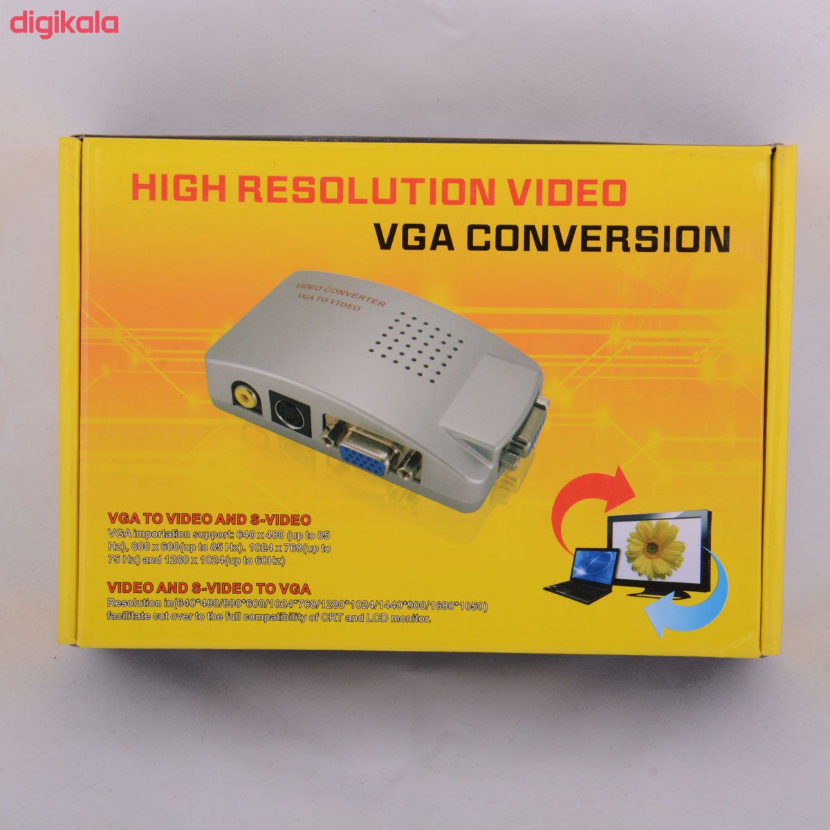 سوییچ دو پورت VGA مدل 1301 main 1 3