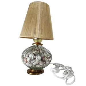 آباژور مدل شیشه و صدف